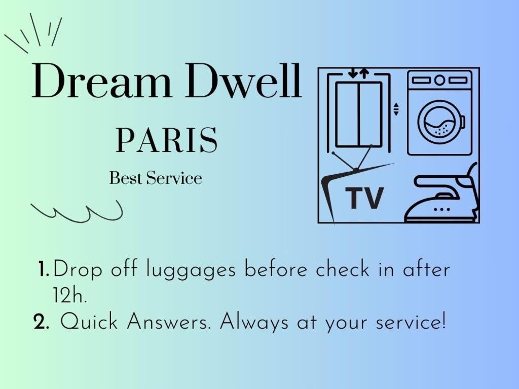 Dream Dwell Paris-Eiffel Tower Mirabeau Bridge Cozy Home In The 16Th District Παρίσι Εξωτερικό φωτογραφία